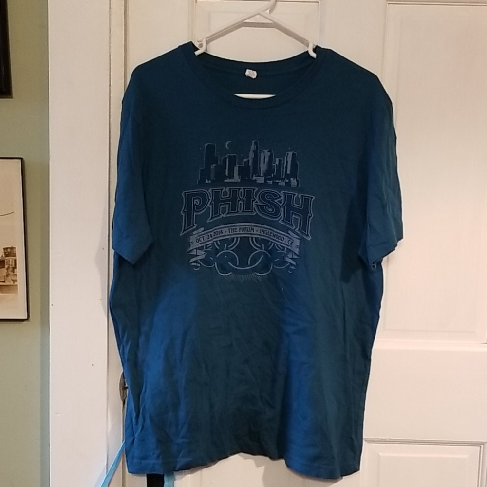 Mens tshirt Phish Cali 2014